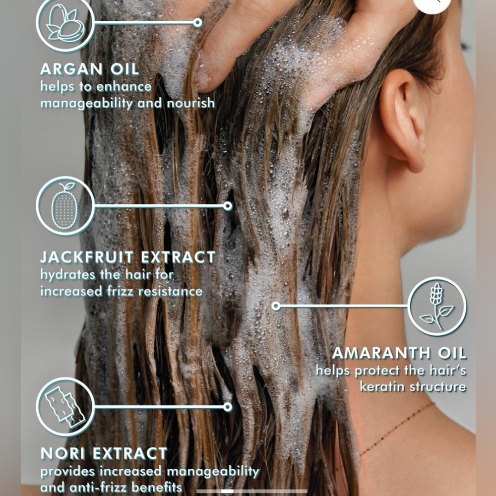 Moroccanoil Frizz Control Shampoo & Conditioner 1L duo - Picture 4 of 7